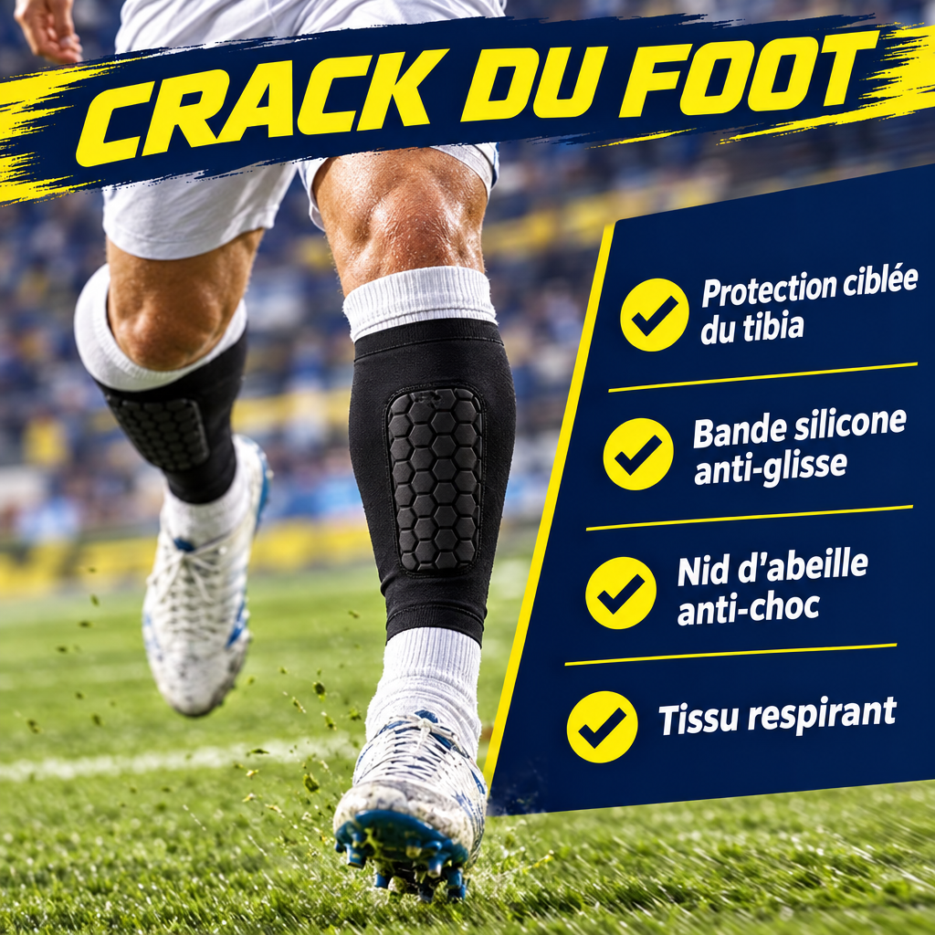 Les avantages des protège-tibias Crack du Foot